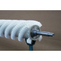 Abrasivel Nylon  Cylinder Roll Spiral brush  for Glass Washing Machine